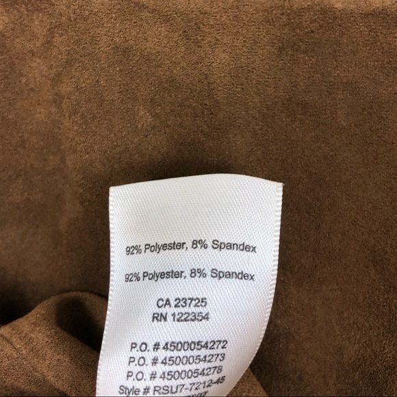 Wilfred Free Nescher Faux Suede Skirt Sz XS - Picture 12 of 12